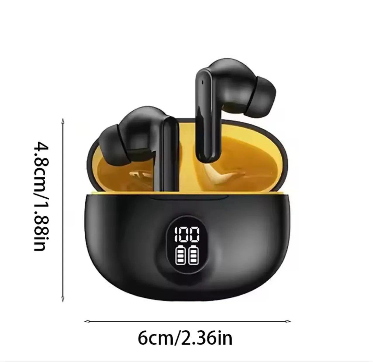fone Bluetooth com mostrador digital TWS super oferta R$49 - Foto 2