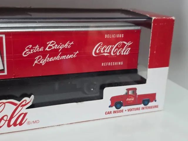 '57 Ford C-600 & '56 Ford F-100 Coca Cola - M2 Machines - Foto 3