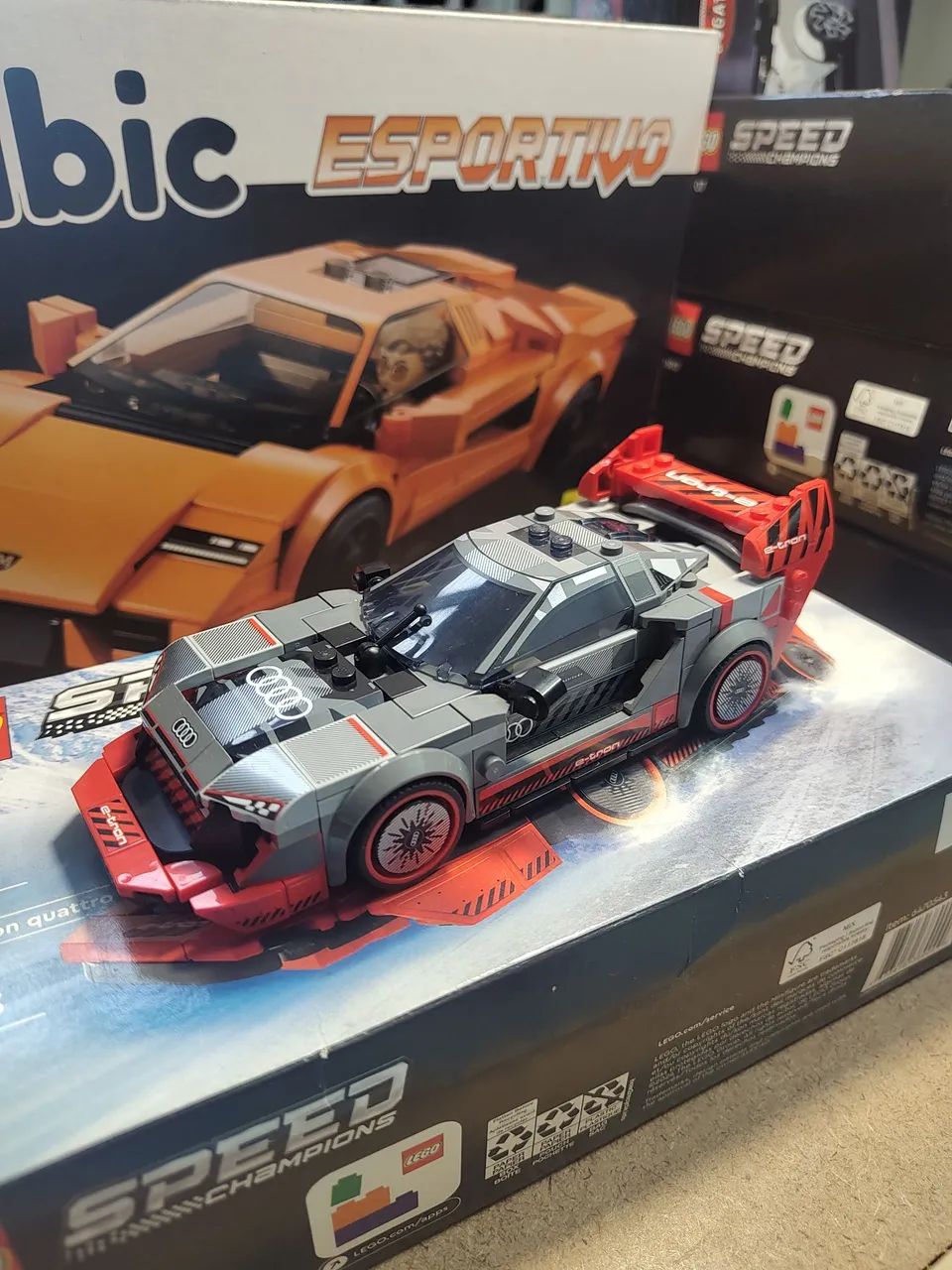 Lego 76921 Speed Champions Audi S1 E-tron Quattro - Brinquedos e