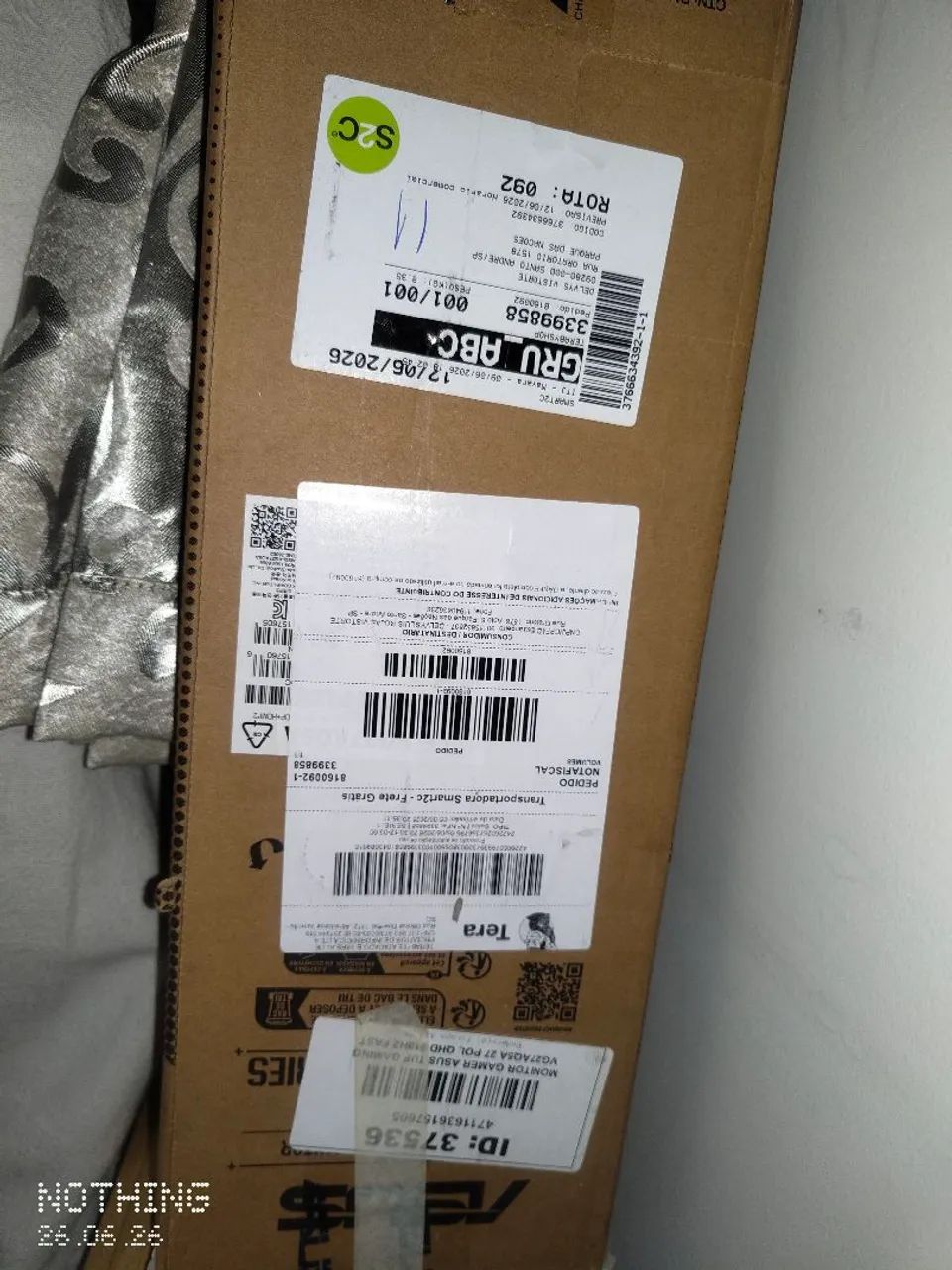 Monitor Asus Tuf VG5A 27 polegadas IPS QHD, 0.3 MS de resposta, Novo com garantia da Asus! - Foto 5