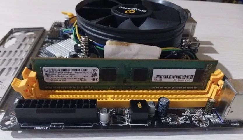 KIT i5 + 8GB RAM + PLACA-MÃE H61 - Foto 3