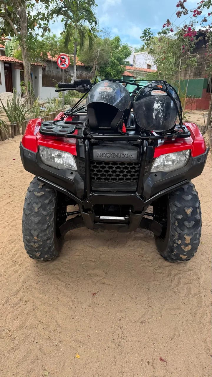 quadriciclo honda fourtrax 2024 excelente estado!