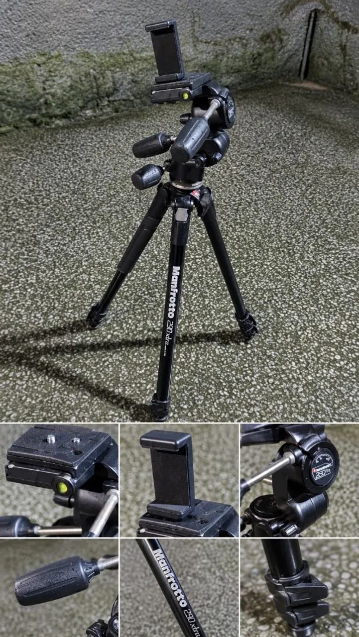 Tripé Manfrotto 290xta