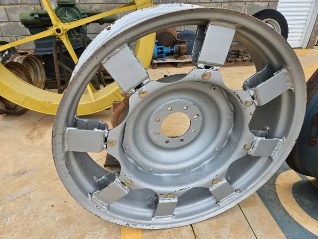 Roda fina 13x6x38 MF - Foto 2
