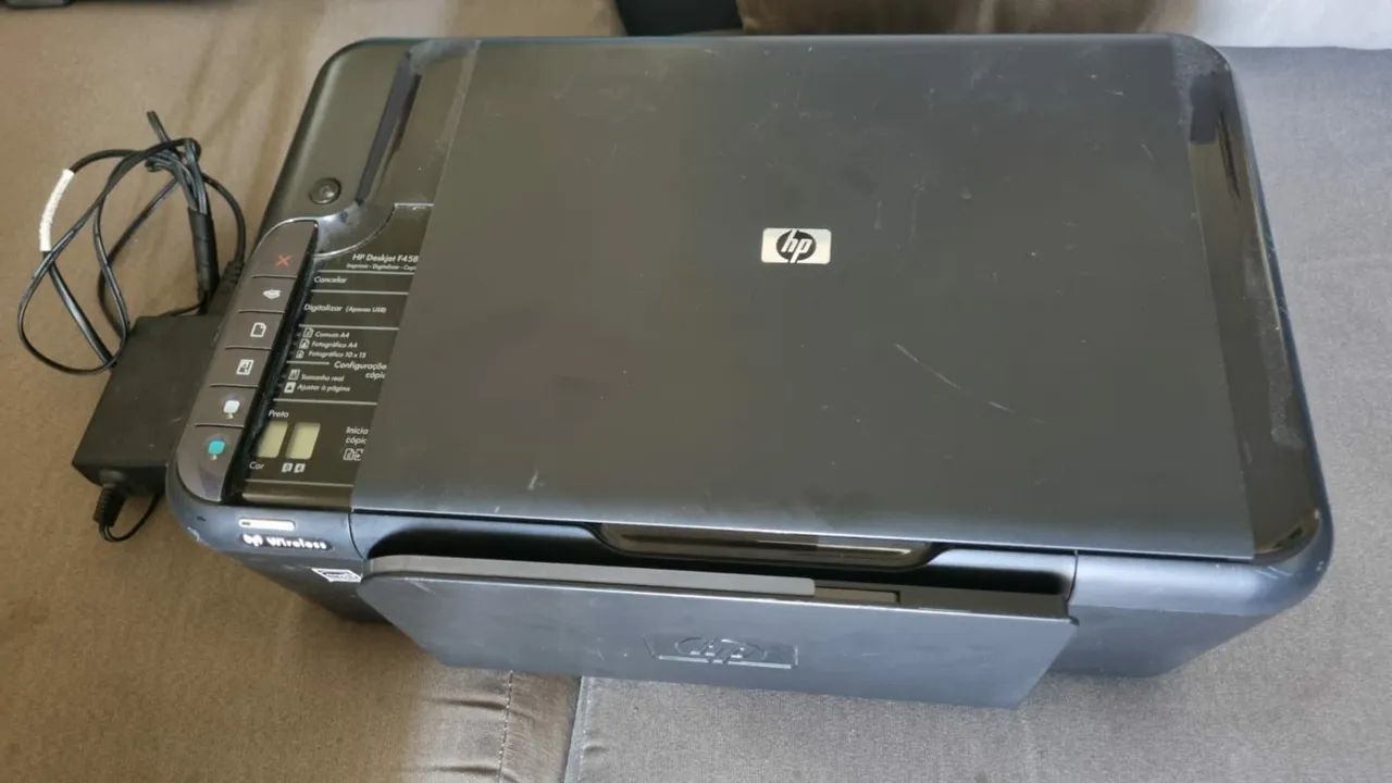 Impressora HP wireless F4580 completa 