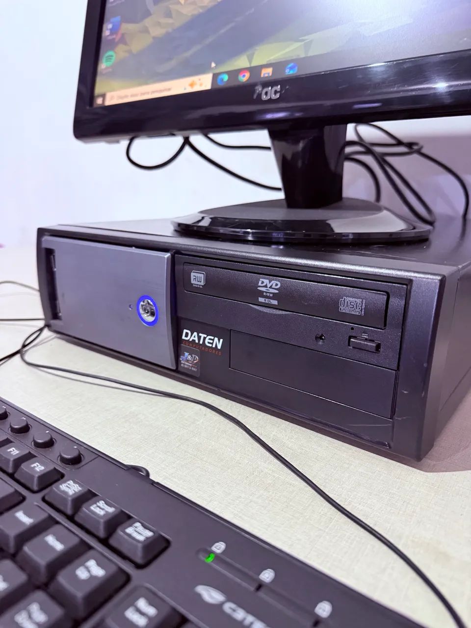 Promoção computador FX com 8 GB de memória RAM e SSD e HD