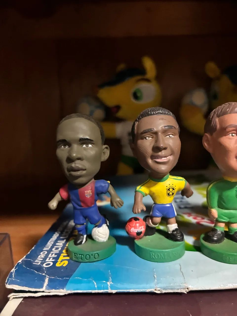 Bonecos mini craques coca-cola copa 1998 - Foto 4