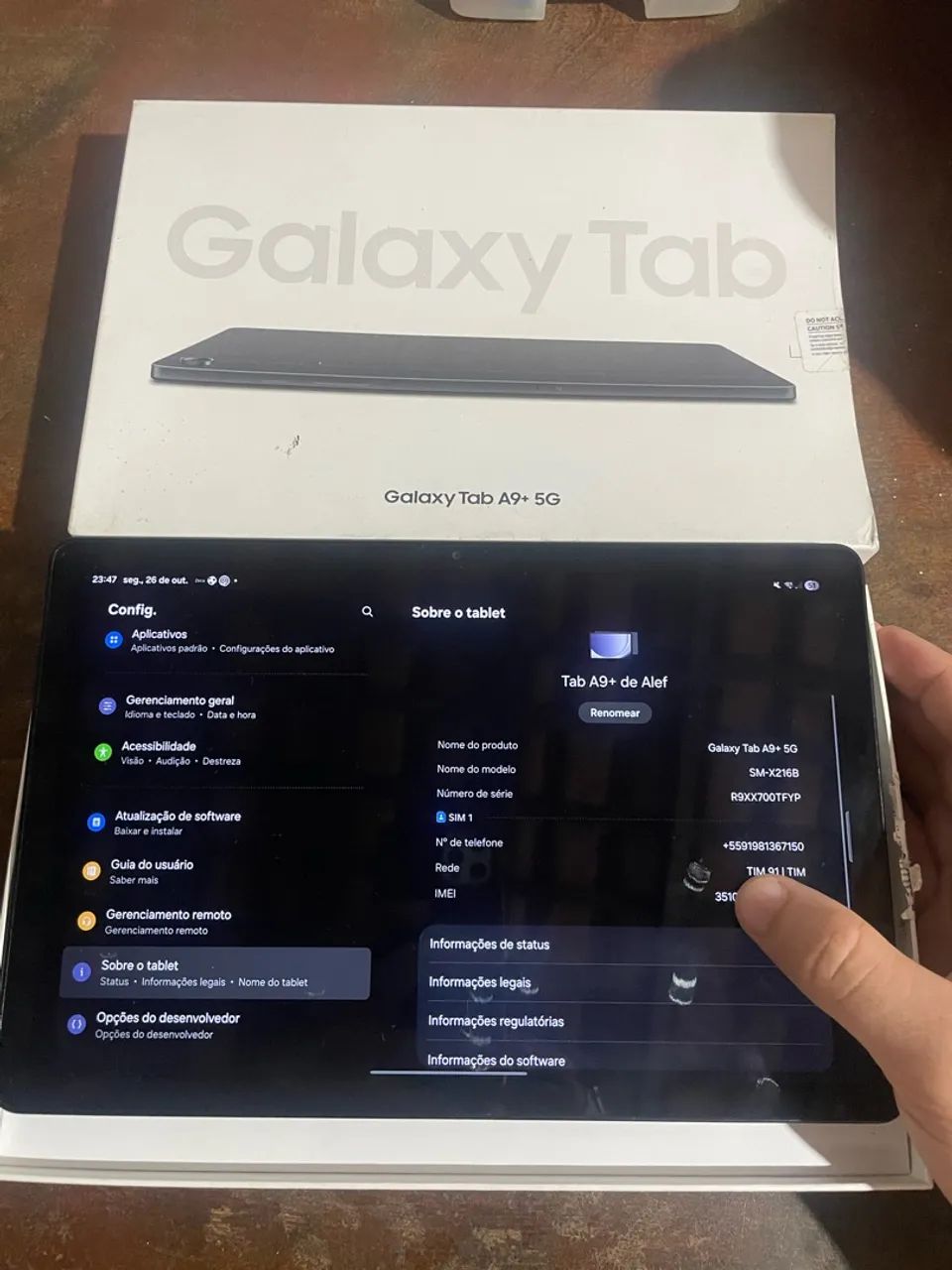 Vendo Tablet Tab A9+ 5G  - Foto 2