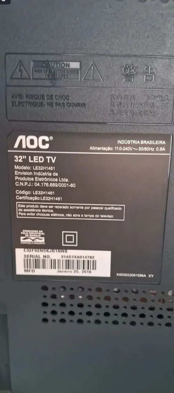 TV AOC 32" LED  - Foto 2