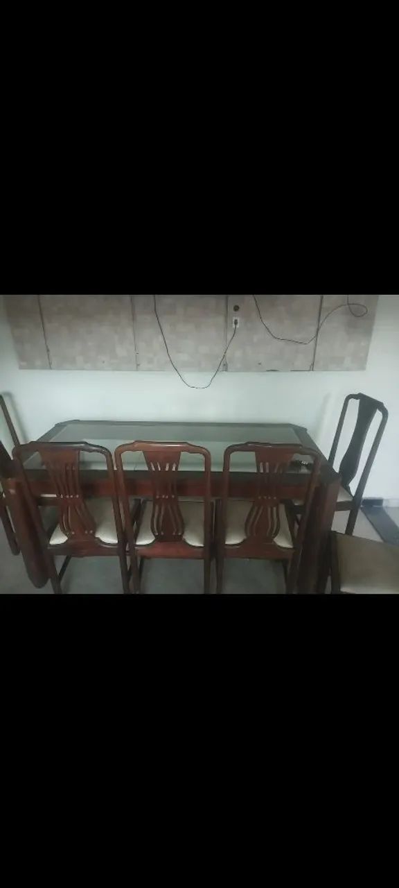 Mesa de jantar madeira maciça  - Foto 2