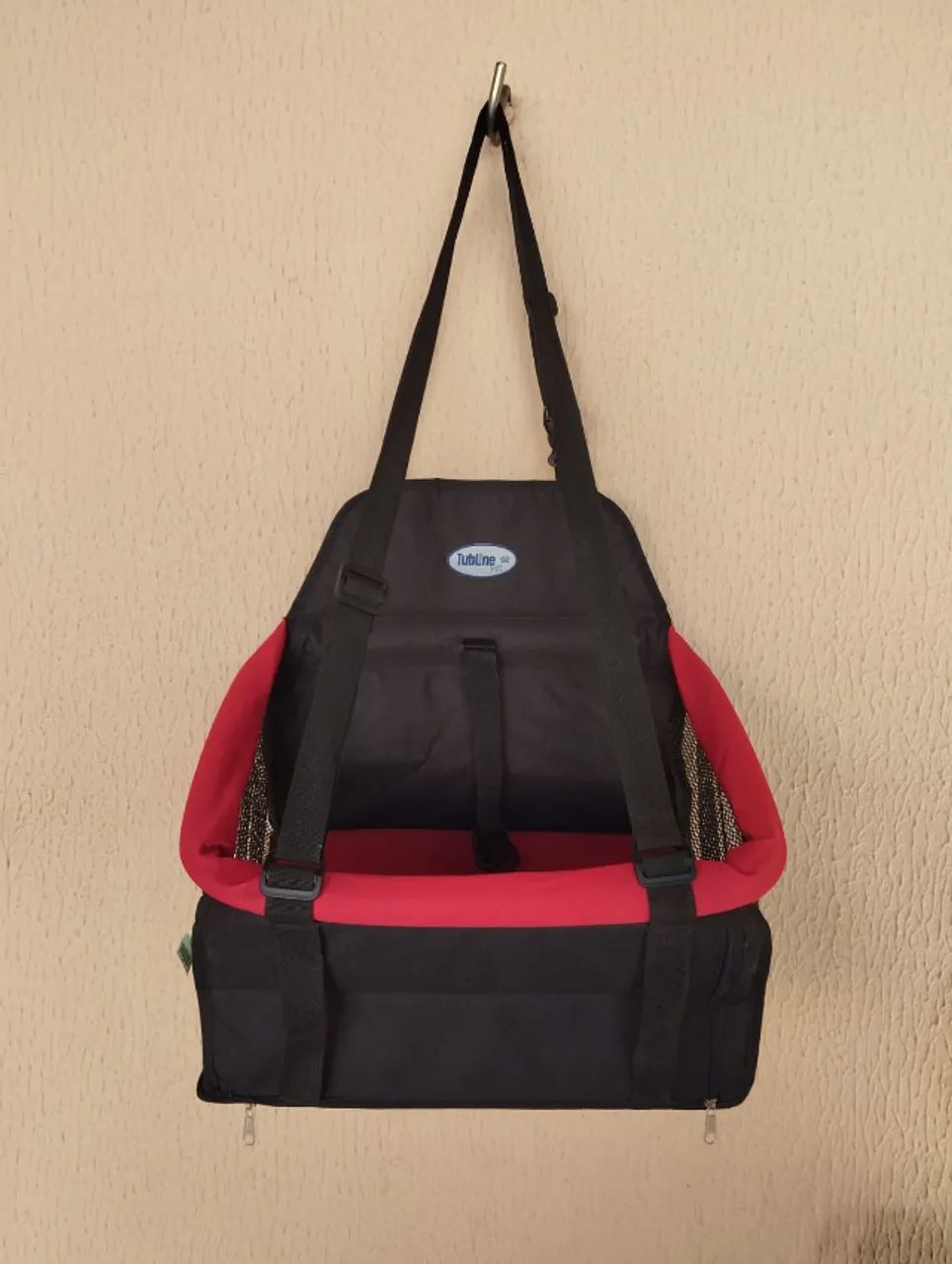 Cadeirinha Pet Tubline Transpet - Assento de Segurança para Cães e Gatos
