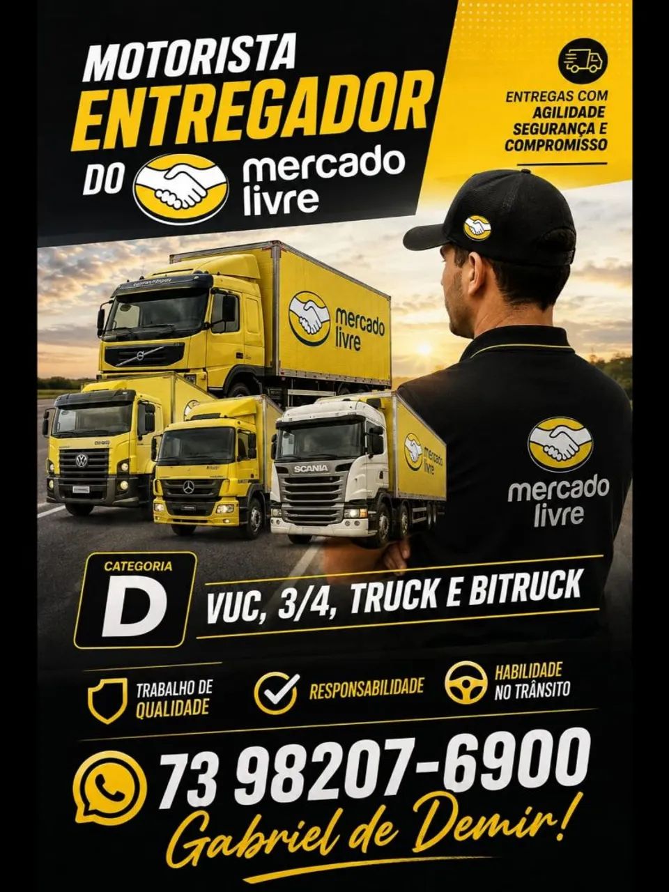 Motorista Profissional (Cat: AD)