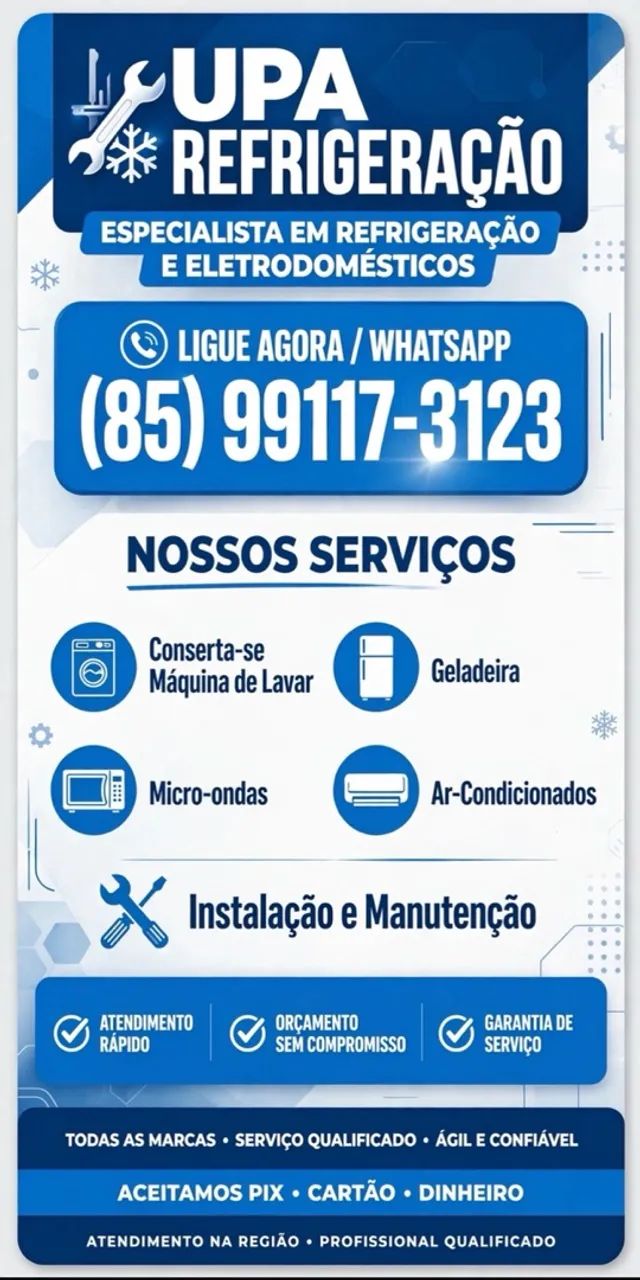 Upa refrigeração visita grátis 