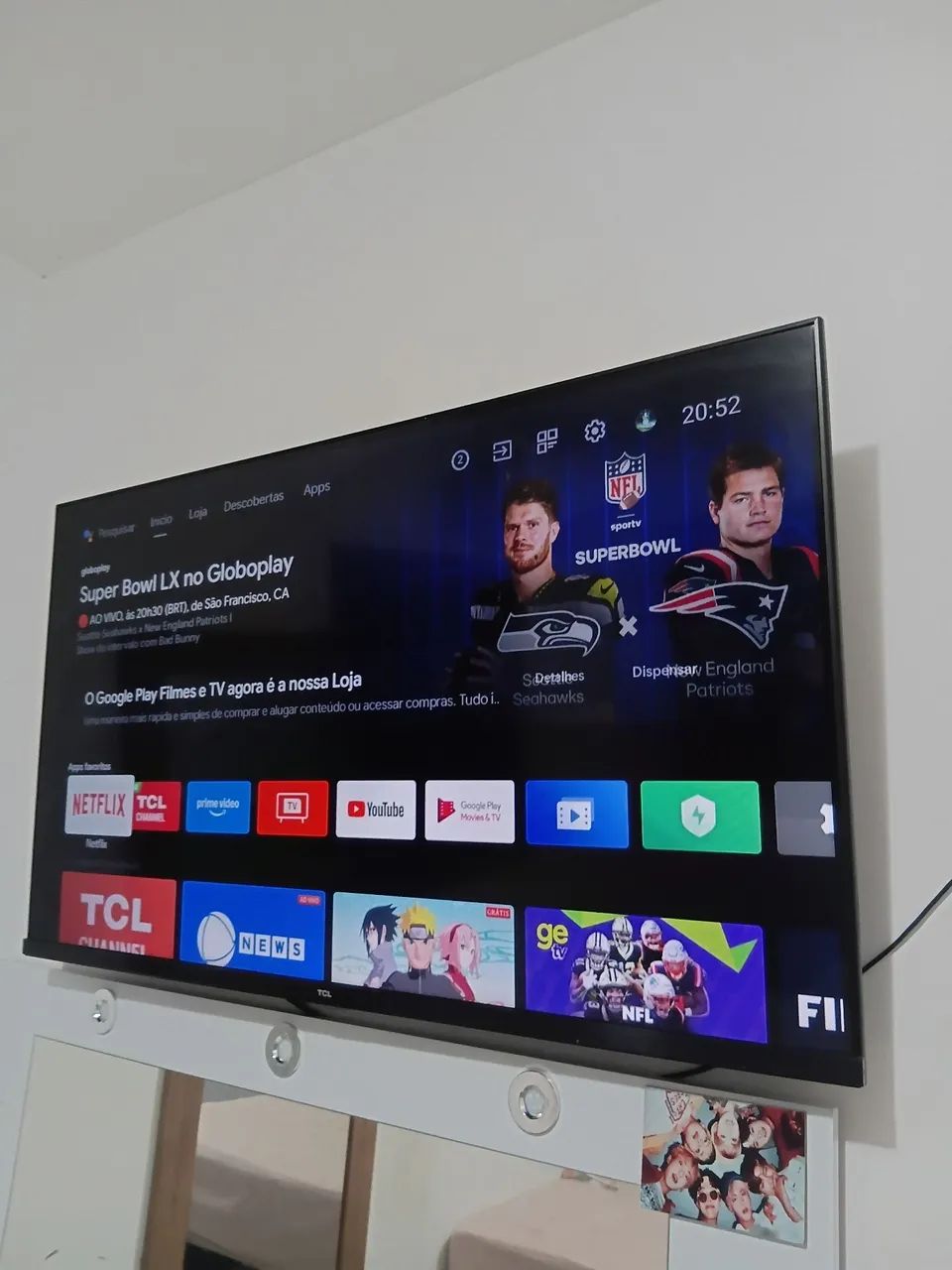 TV 42 Polegadas TCL Semp Toshiba! 4k! - Foto 2