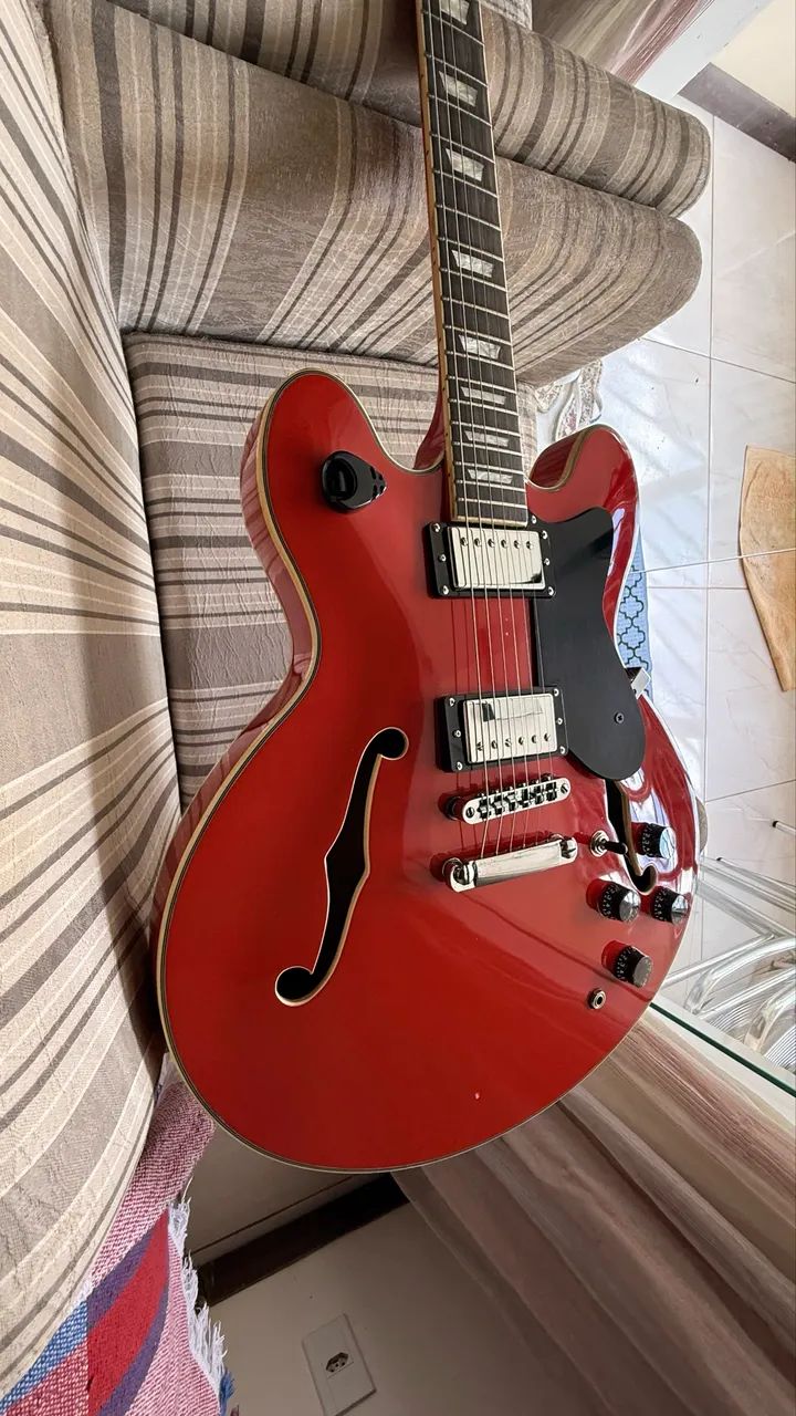 Guitarra Semiacústica Strinberg SHS300 - Foto 5