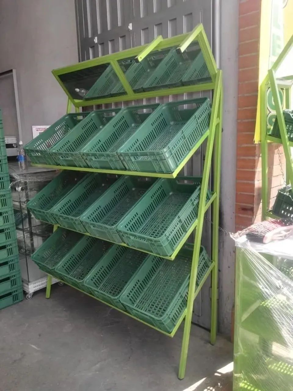 Expositores  de verduras e frutas  - Foto 2