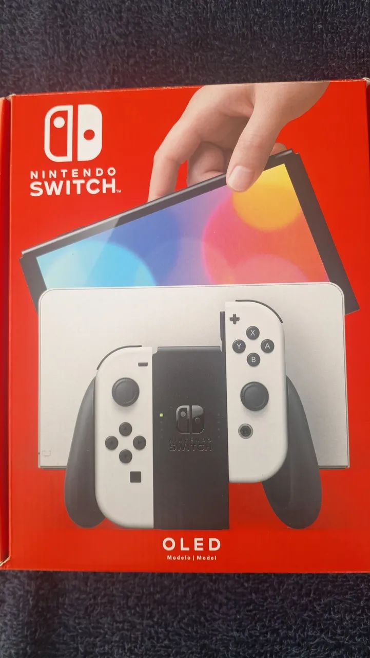 【注意事項有】Nintendo Switch Nintendo switch oled. - Consoles de Vídeo Game - Jardim Canaã