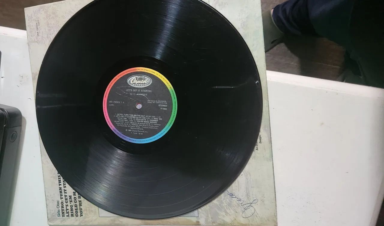 Disco vinil MC HAMMER "LET'S GET IT STARTED" lp - Foto 4