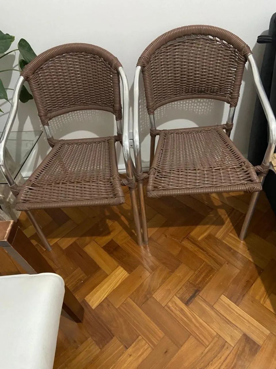 Cadeira de alumínio