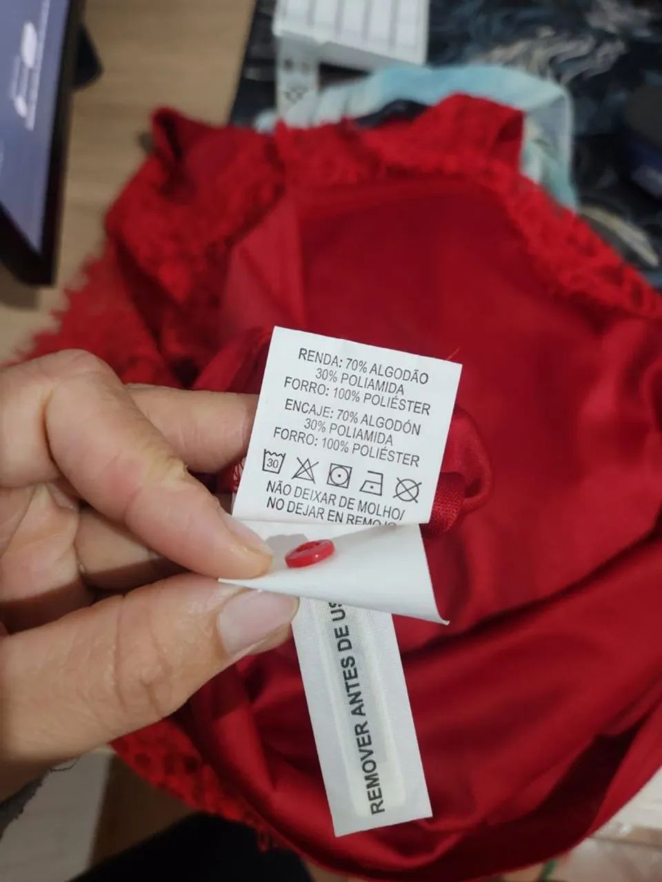 Vestido em renda cortelle - Foto 4