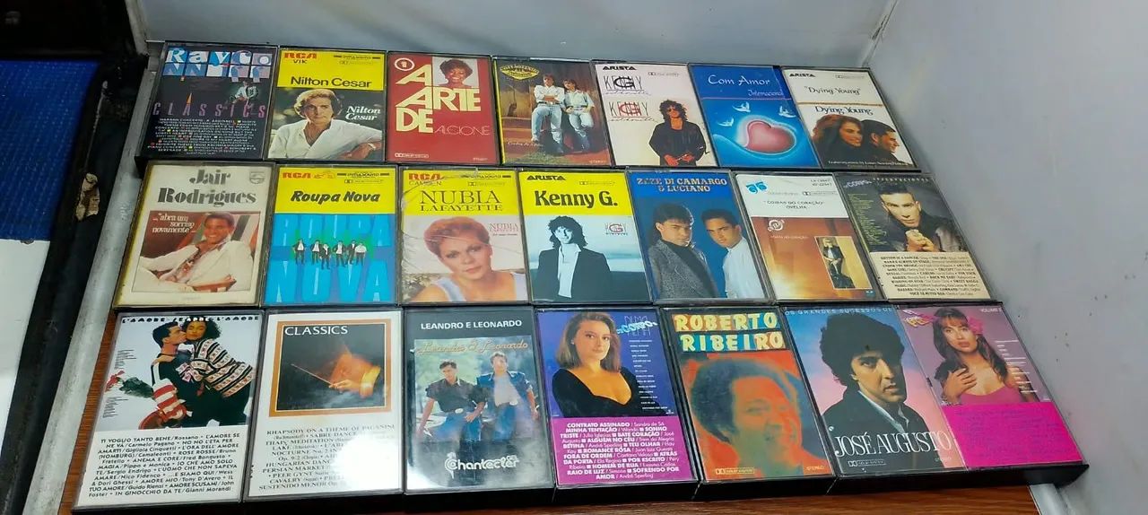 Fita k7 cantores variados 42 fitas - Foto 5