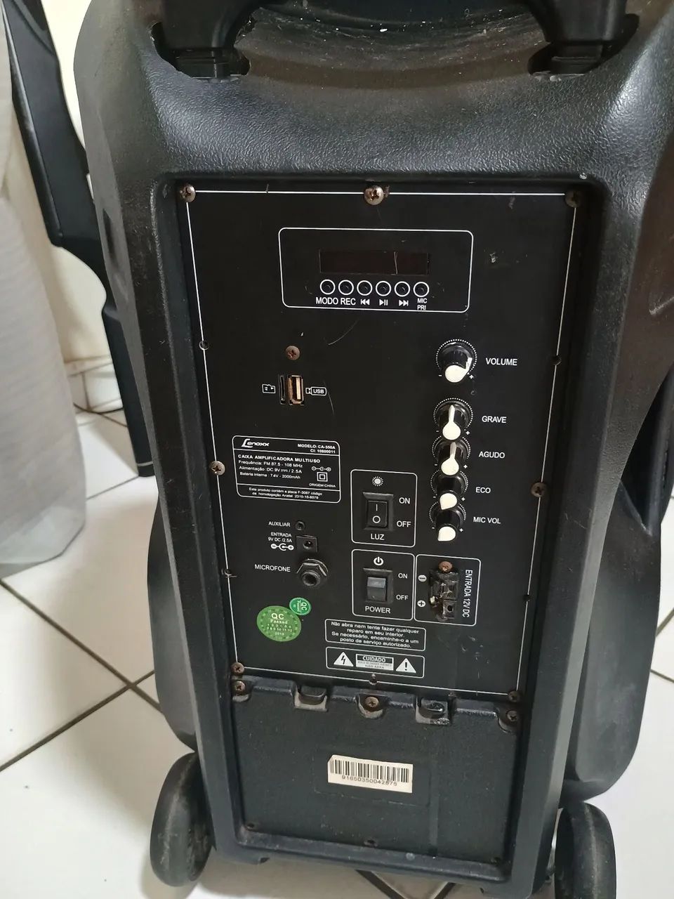 Caixa de Som Lenoxx 500W - Foto 2