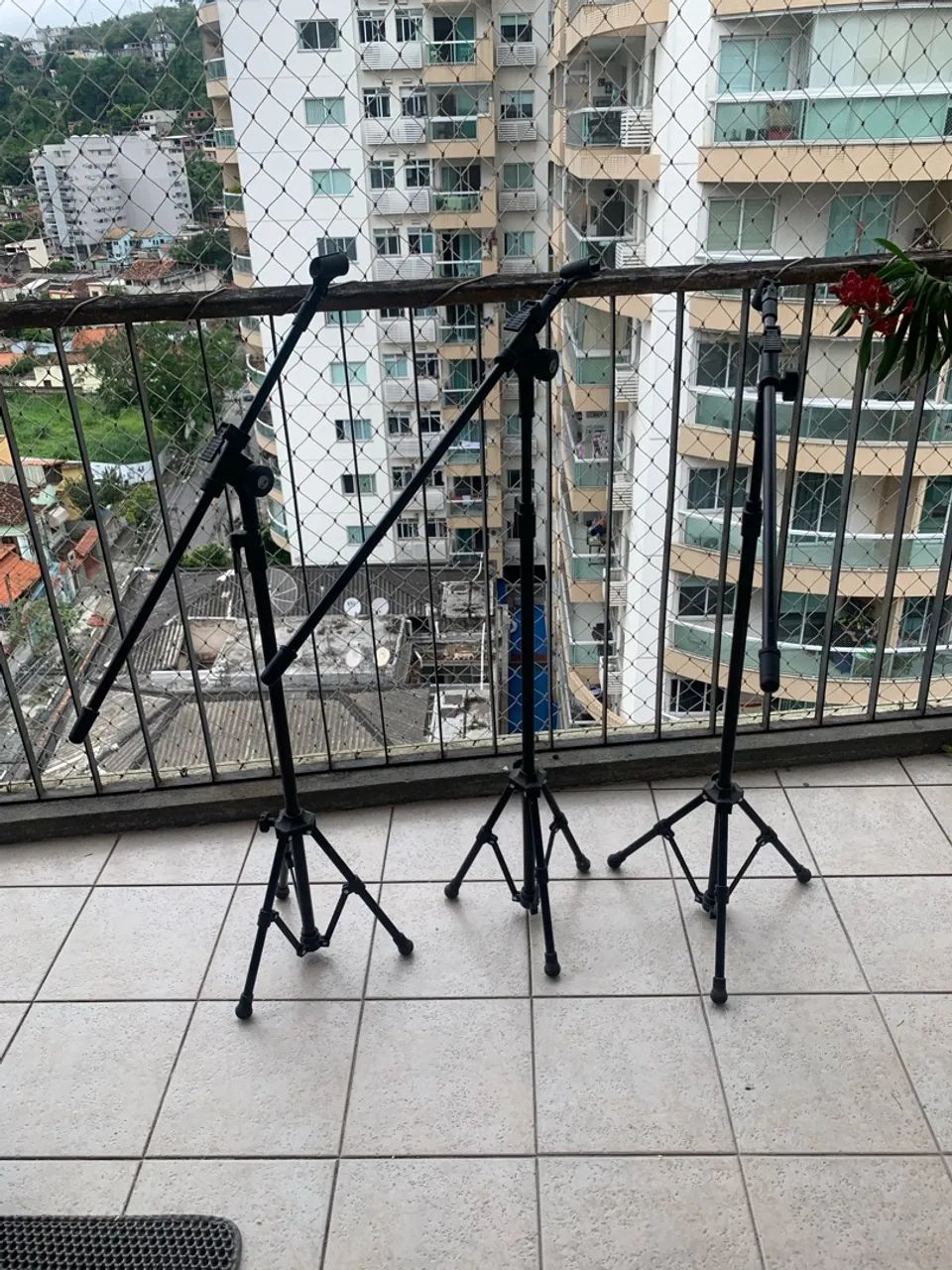 Pedestal de microfone