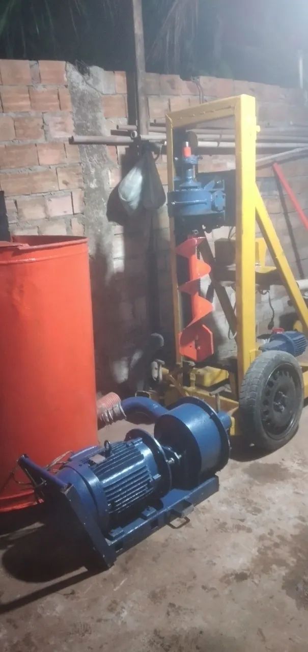 Estaca raiz escavada com máquina elétrica  - Foto 5