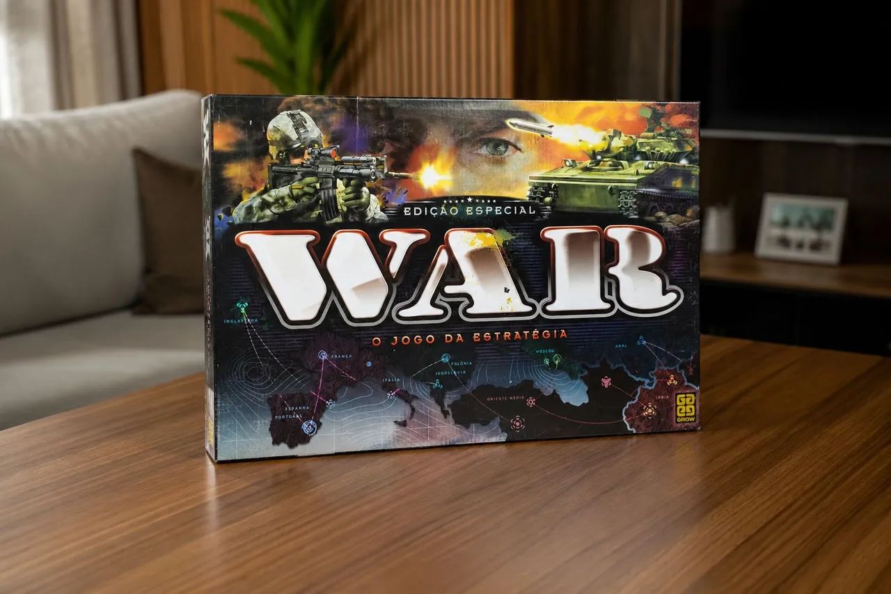 Jogo WAR - Edição Especial (Grow)