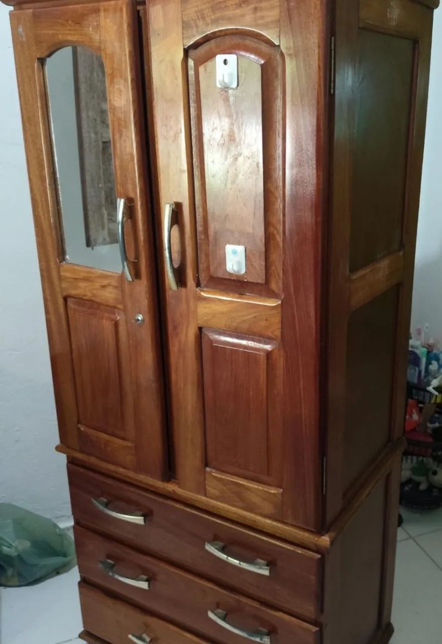 Guarda roupa de madeira - Foto 5