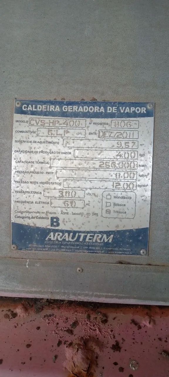 Caldeira a gás 400 k/h - Foto 4