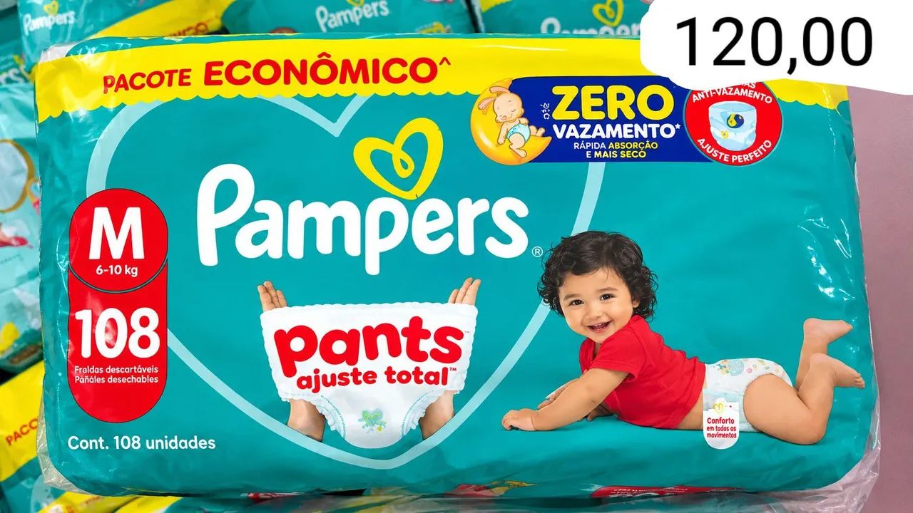 Pampers Pants M
