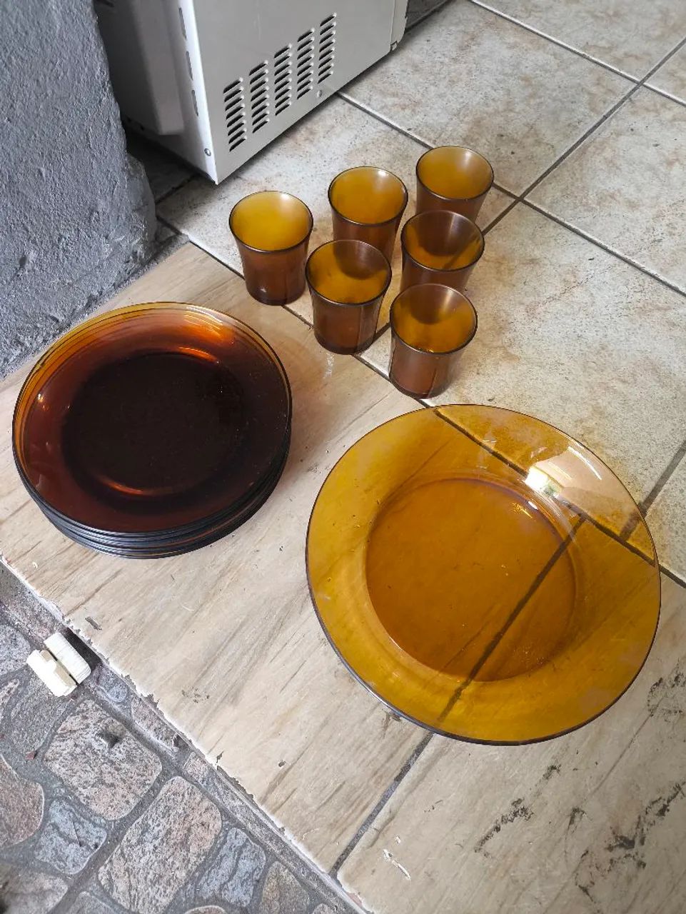 Duralex kit pratos e copos  - Foto 3