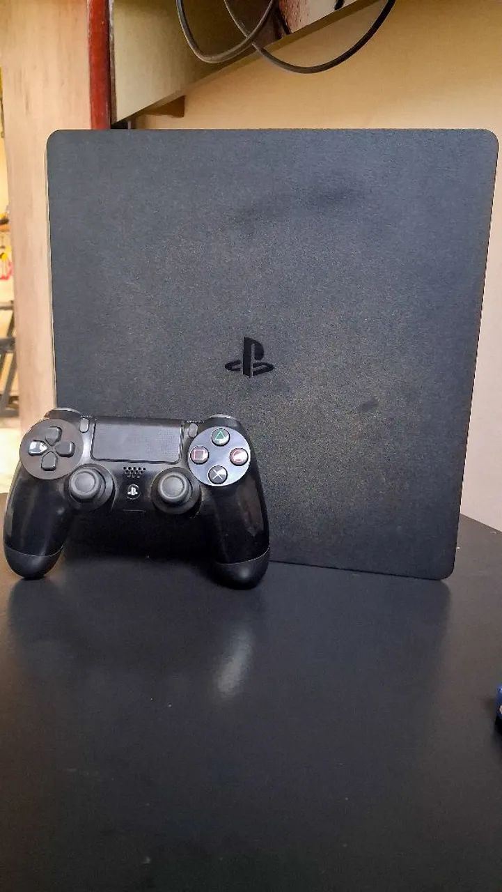 PS4 Slim - impecável  - Foto 3