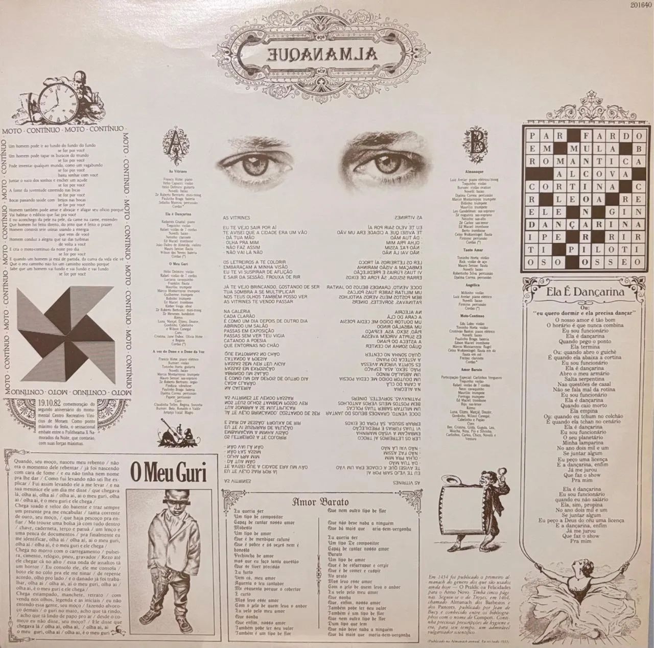 Chico Buarque Almanaque 1981 Lp Vinil - Foto 3