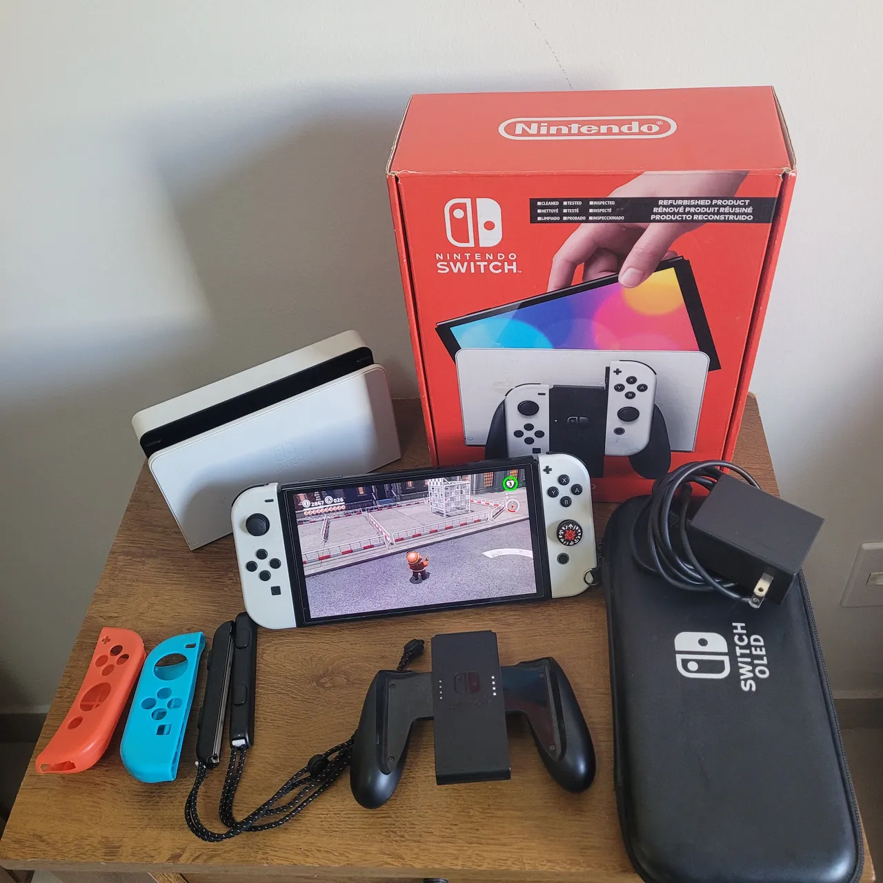 Nintendo Switch oled zelda tears of the kingdom desbloqueado 512gb