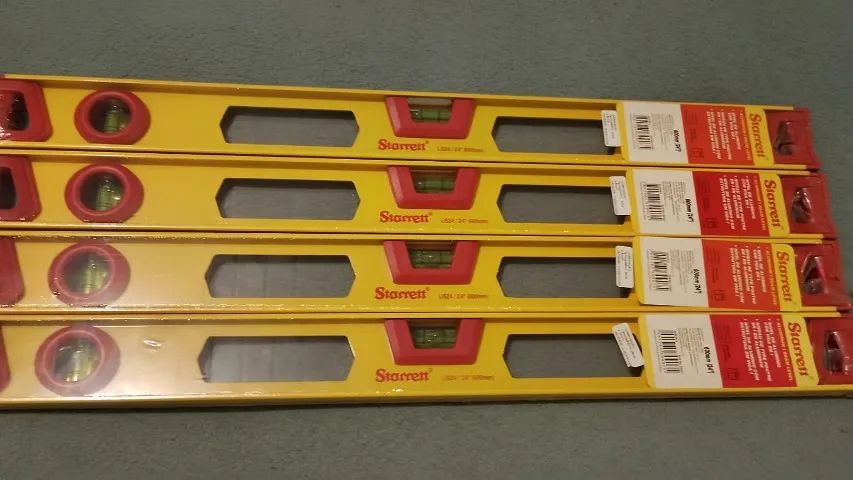 Nível de Alumínio Tipo Viga I 600mm (24?) - Starrett - Foto 2