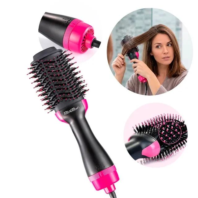 ? Escova Secadora 3 em 1 Profissional Seca Alisa e Modela - Foto 4