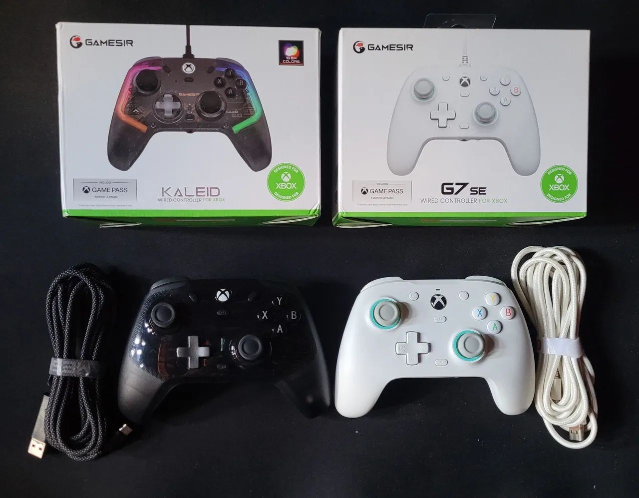 2 Controles Gamesir G7 se e Gamesir Kaleid wired