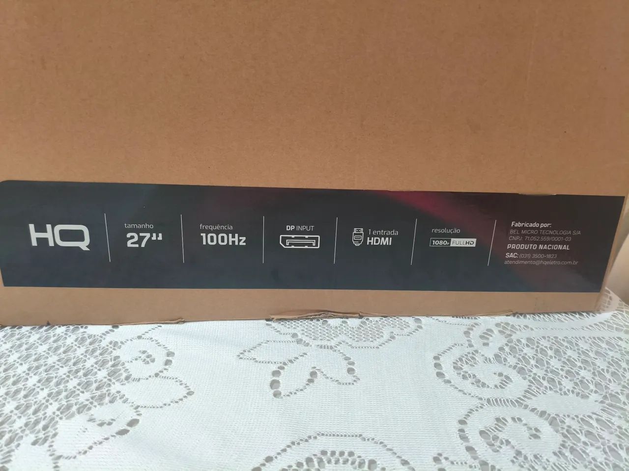  monitor HQ de 27", Full HD, 100 Hz, com DisplayPort e HDMI. - Foto 2