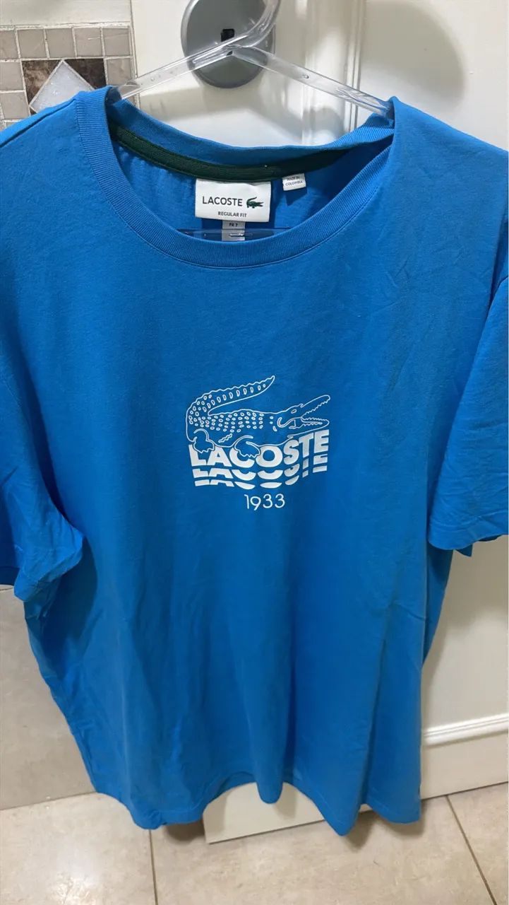 camiseta lacoste 1933