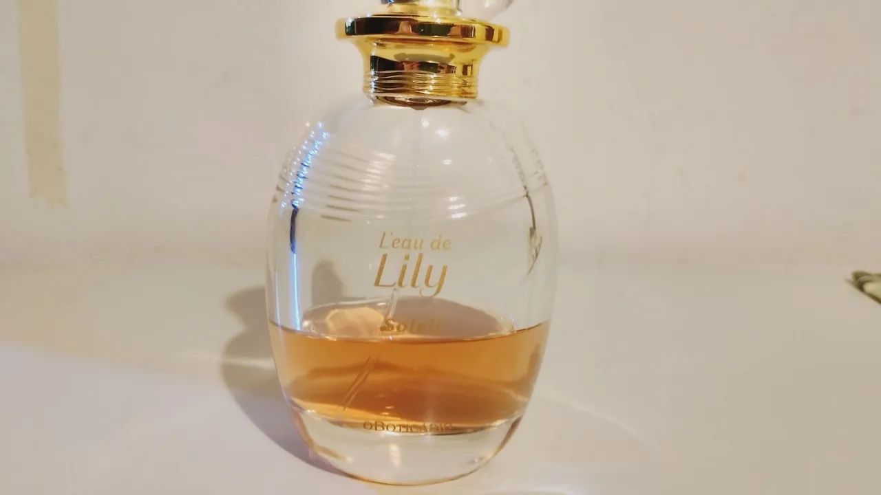 Perfume eua Lily soleil o Boticário 
