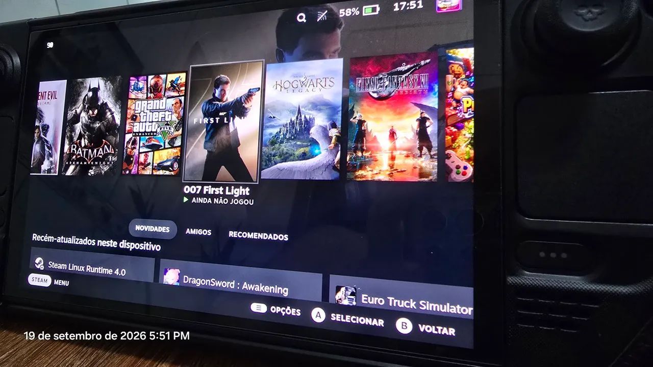 Steam Deck OLED Único Dono