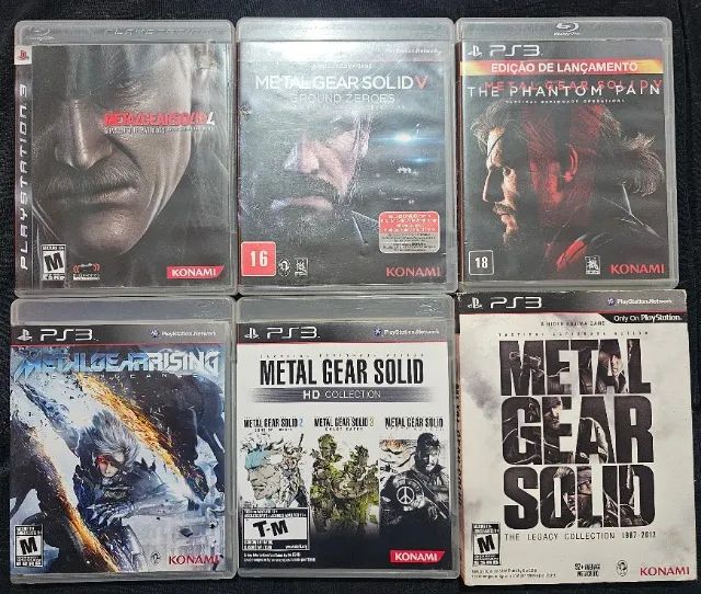 Lote - Metal Gear - PS3