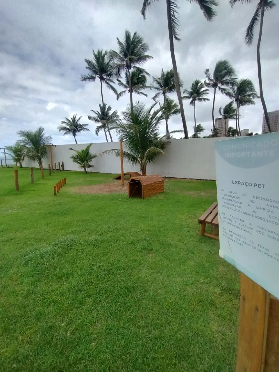 Apartamento Beira-Mar com 4 Suítes para Aluguel em Guaxuma no Green Village Residence - Foto 4
