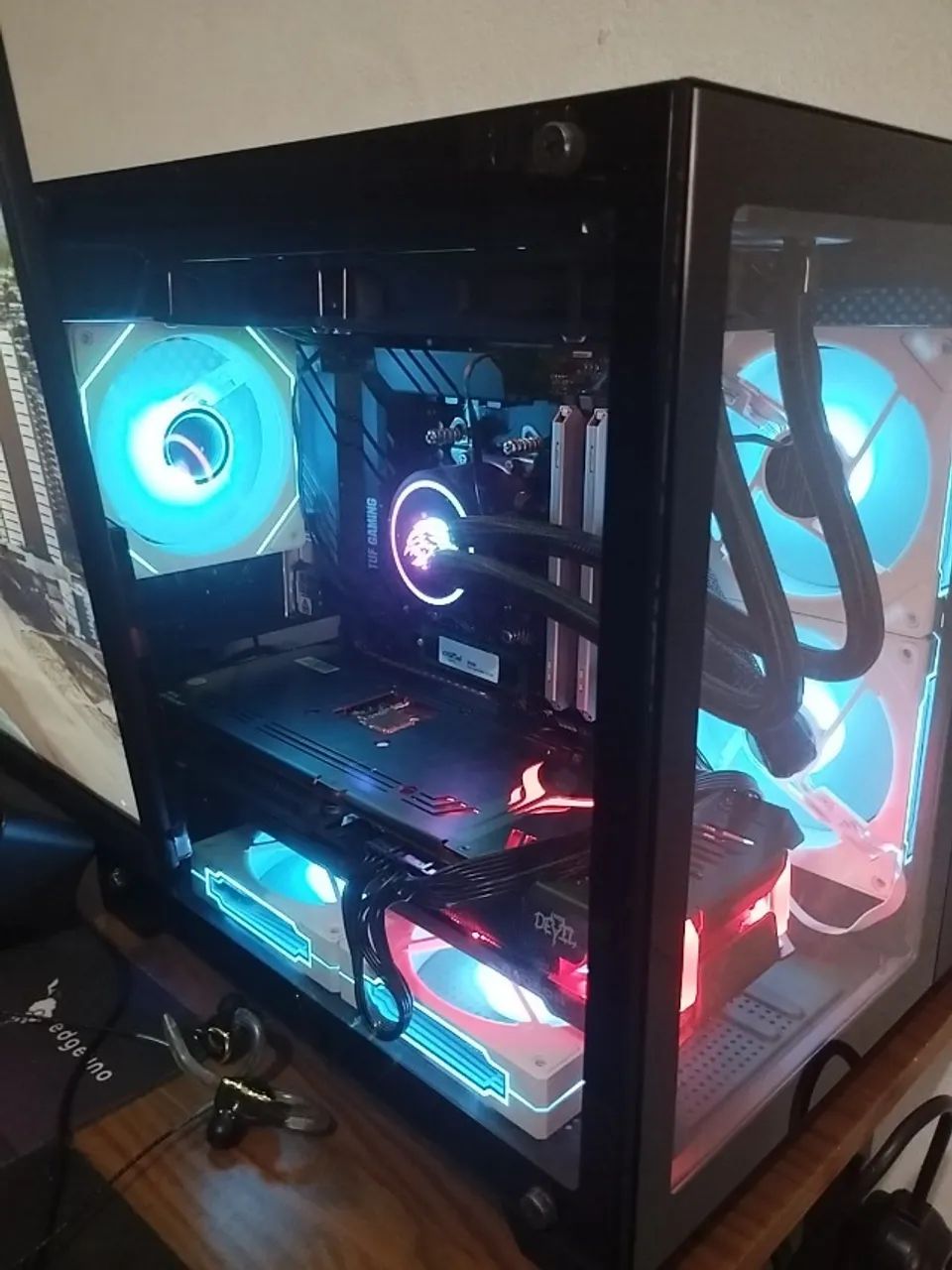 PC Gamer Monstro - Ryzen 7 + RX6700 XT! - Foto 3