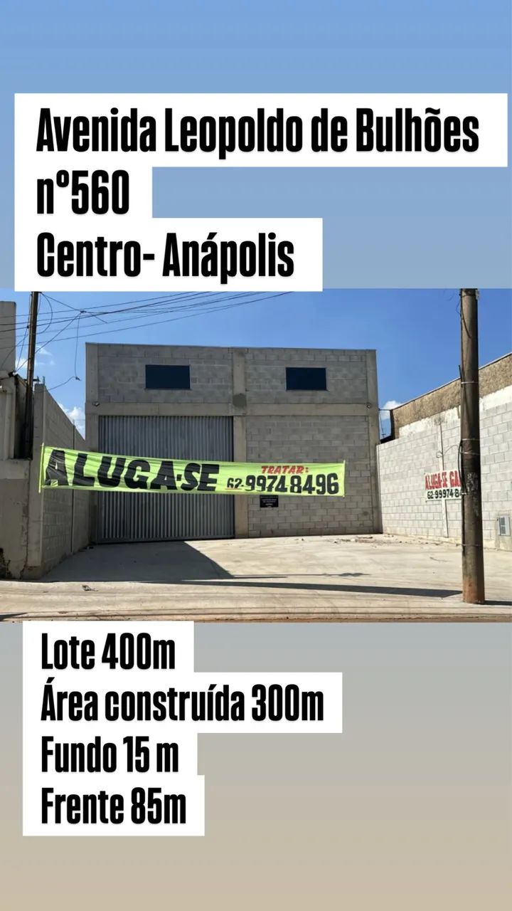 Galpão em Anápolis 