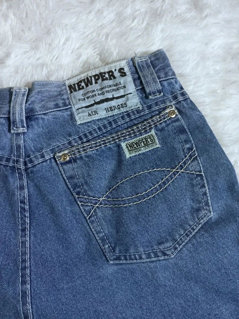 Bermuda Jeans Newper's Azul 44 - Foto 4