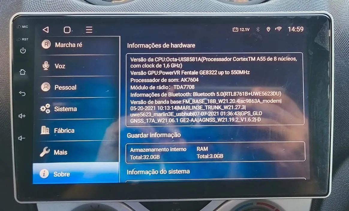 Central Multimídia Navpro 9 Polegadas Android - Octa Core / 3GB RAM / 32GB - Foto 3
