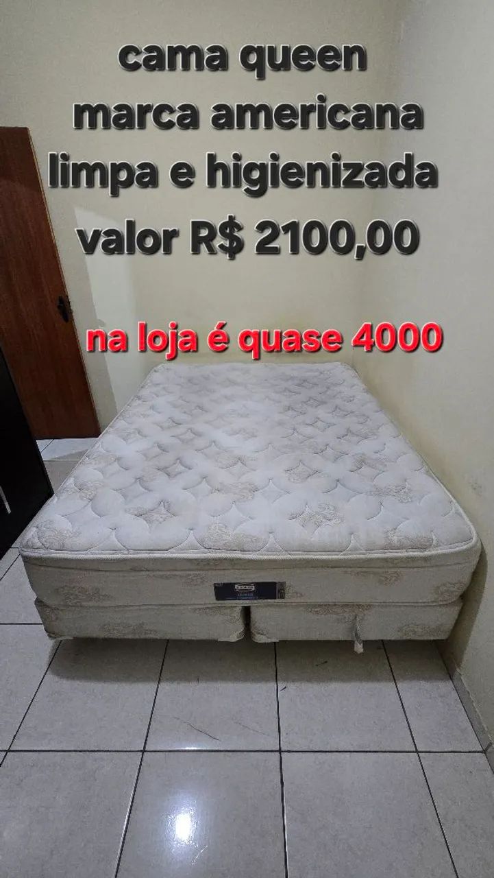 Cama Queen modelo americana